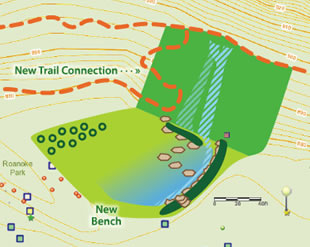 The Coleman Highlands Spring area plan. Click for a blowup and more information.