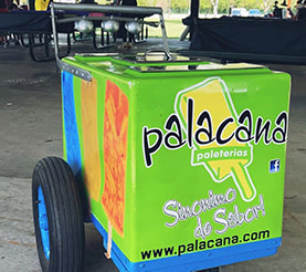 Palacana ice cream cart